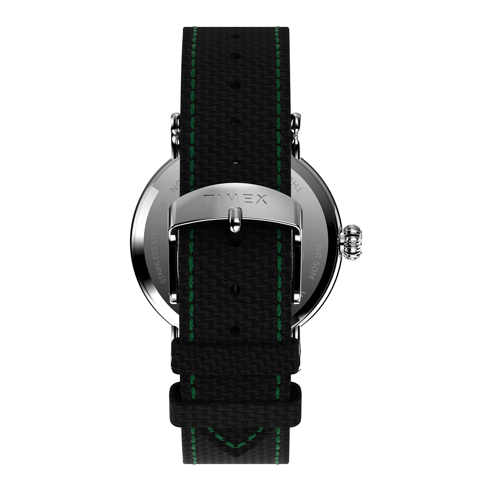 Timex Standard Carat Verde Caballero 40 mm Corr Piel Negra TW2V44200