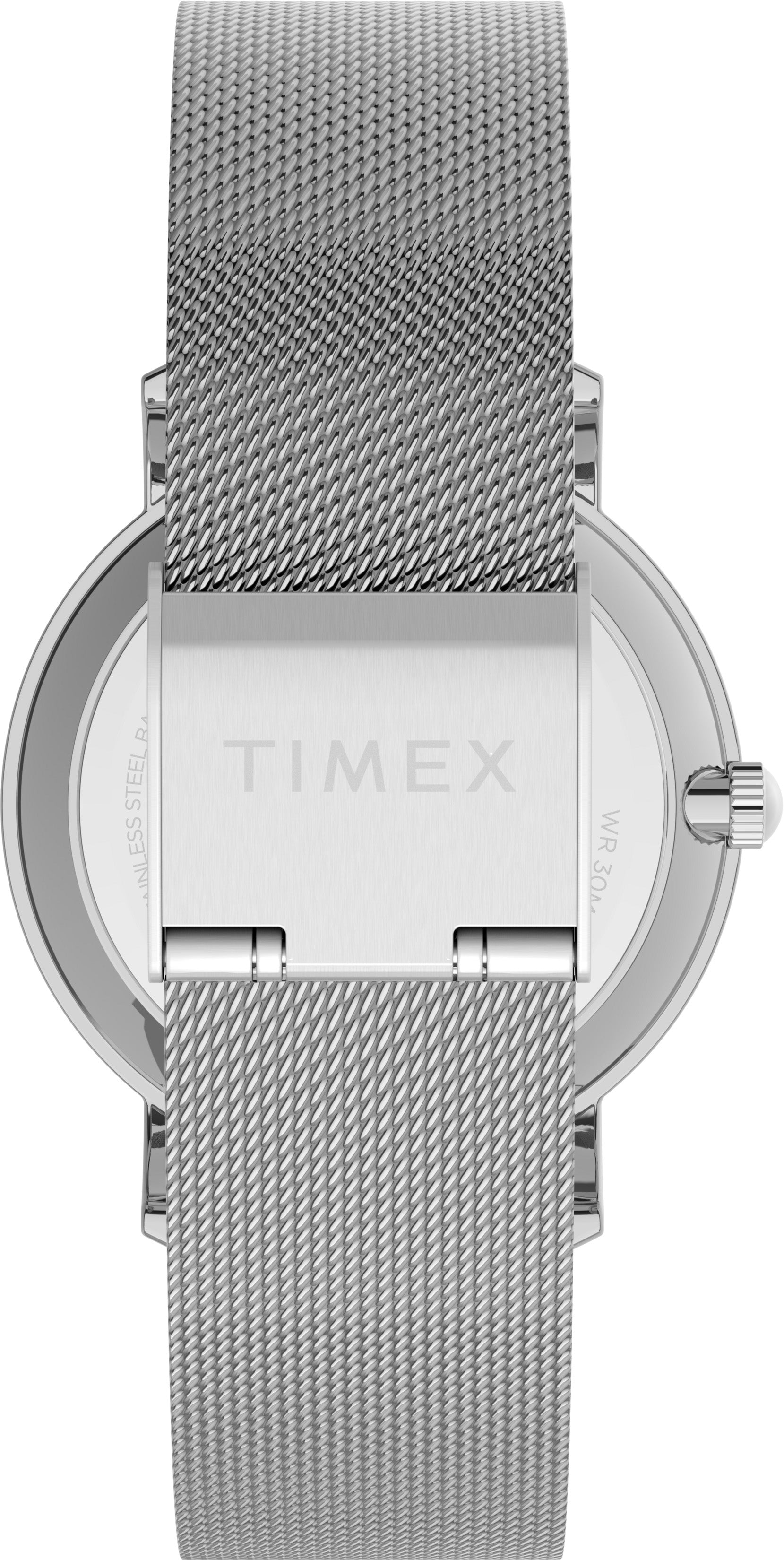 Timex Transcend Carat Plata Dama 34 mm Braz Mesh Plata Ac Inox TW2V52400
