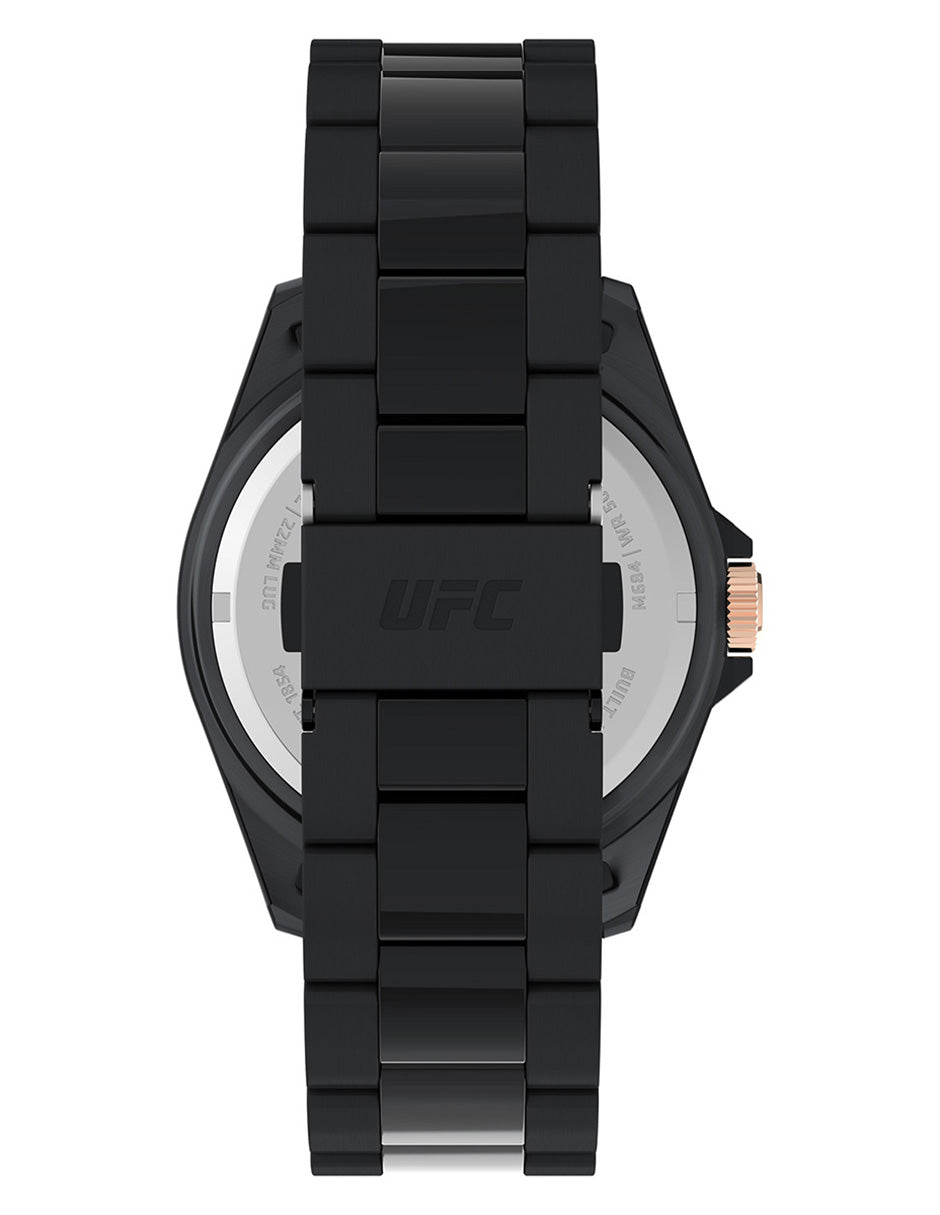 Timex Ufc Debut 3 Manecillas Caja 42mm Carat Negra Braz Ac Inox Negro TW2V56800