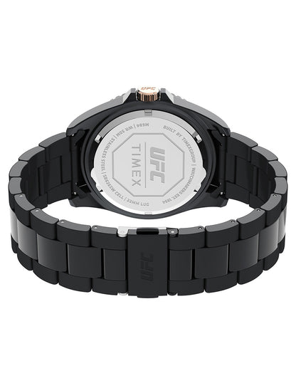 Timex Ufc Debut 3 Manecillas Caja 42mm Carat Negra Braz Ac Inox Negro TW2V56800