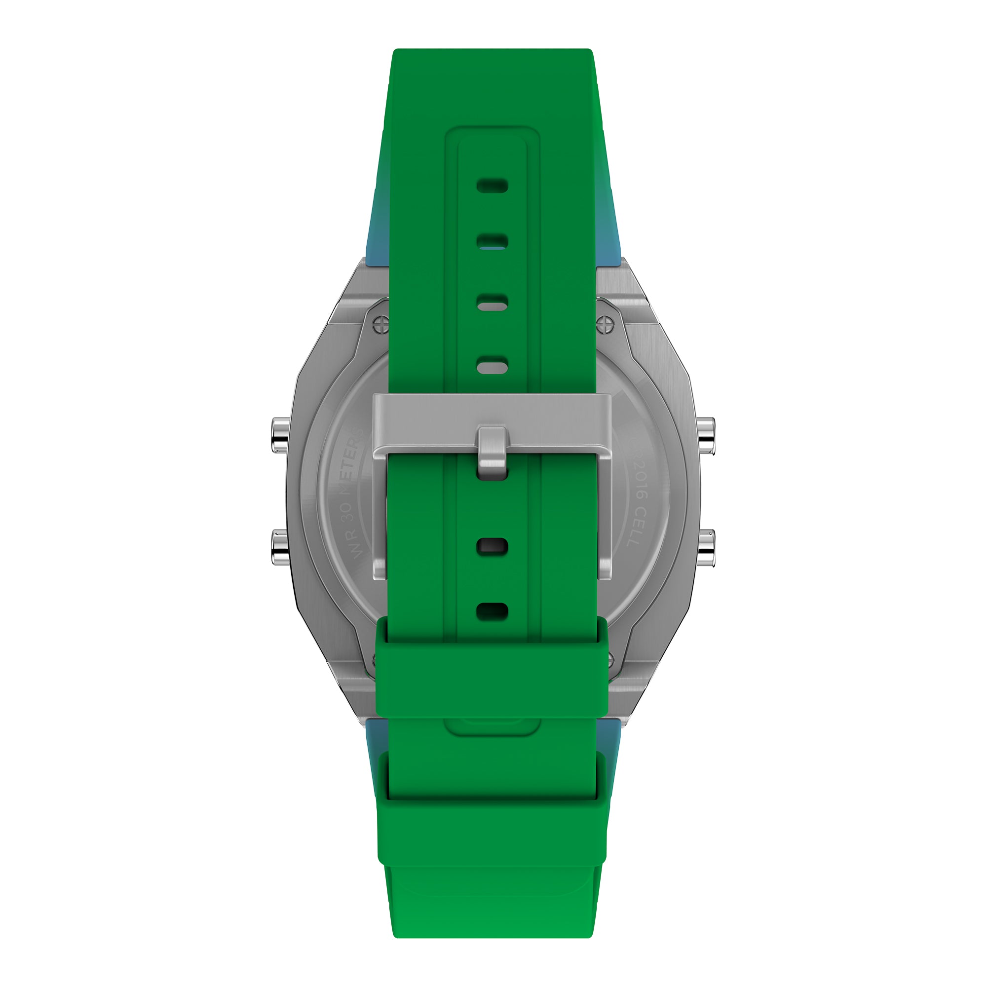 Timex Timex 80 Steel Unisex Digital Carat Digital Corr Resina Azul Caja Ac Inox 34.5 mm TW2V74500