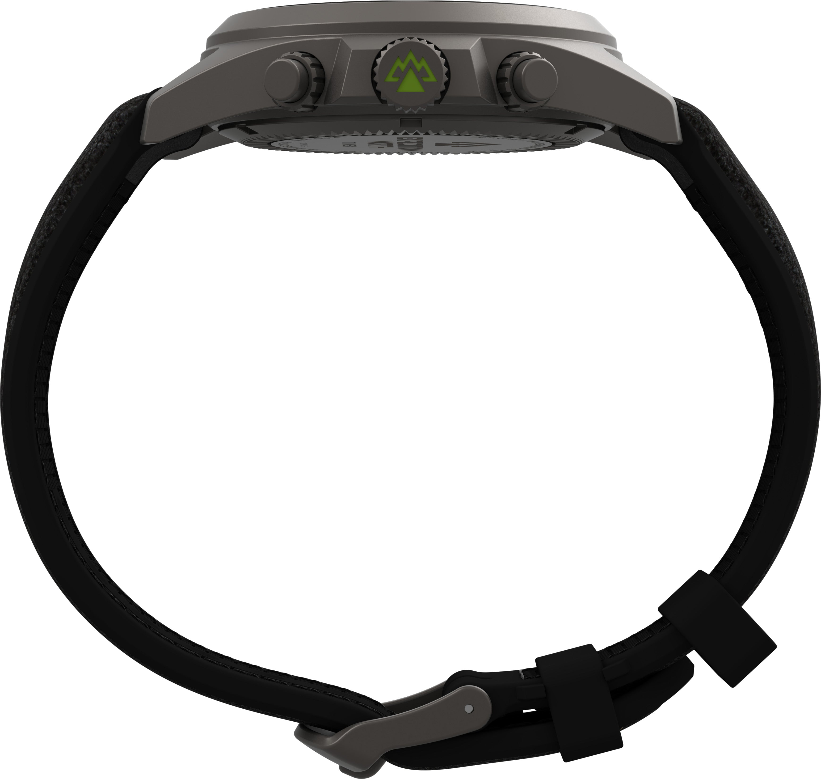 Timex Expedition North Field Cab Chrono Carat Negra Correa Sil Negra Caja Titanio 43mm TW2V96300