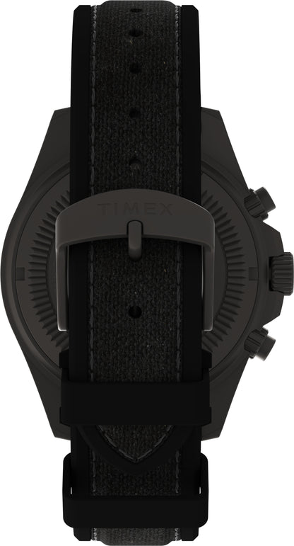 Timex Expedition North Field Cab Chrono Carat Negra Correa Sil Negra Caja Titanio 43mm TW2V96300