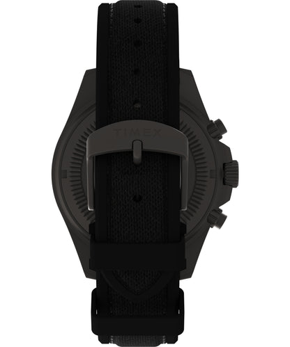 Timex Expedition North Field Cab Chrono Carat Ama Neon Correa Sil Negra Caja Pvd Titanio 43mm TW2V96400