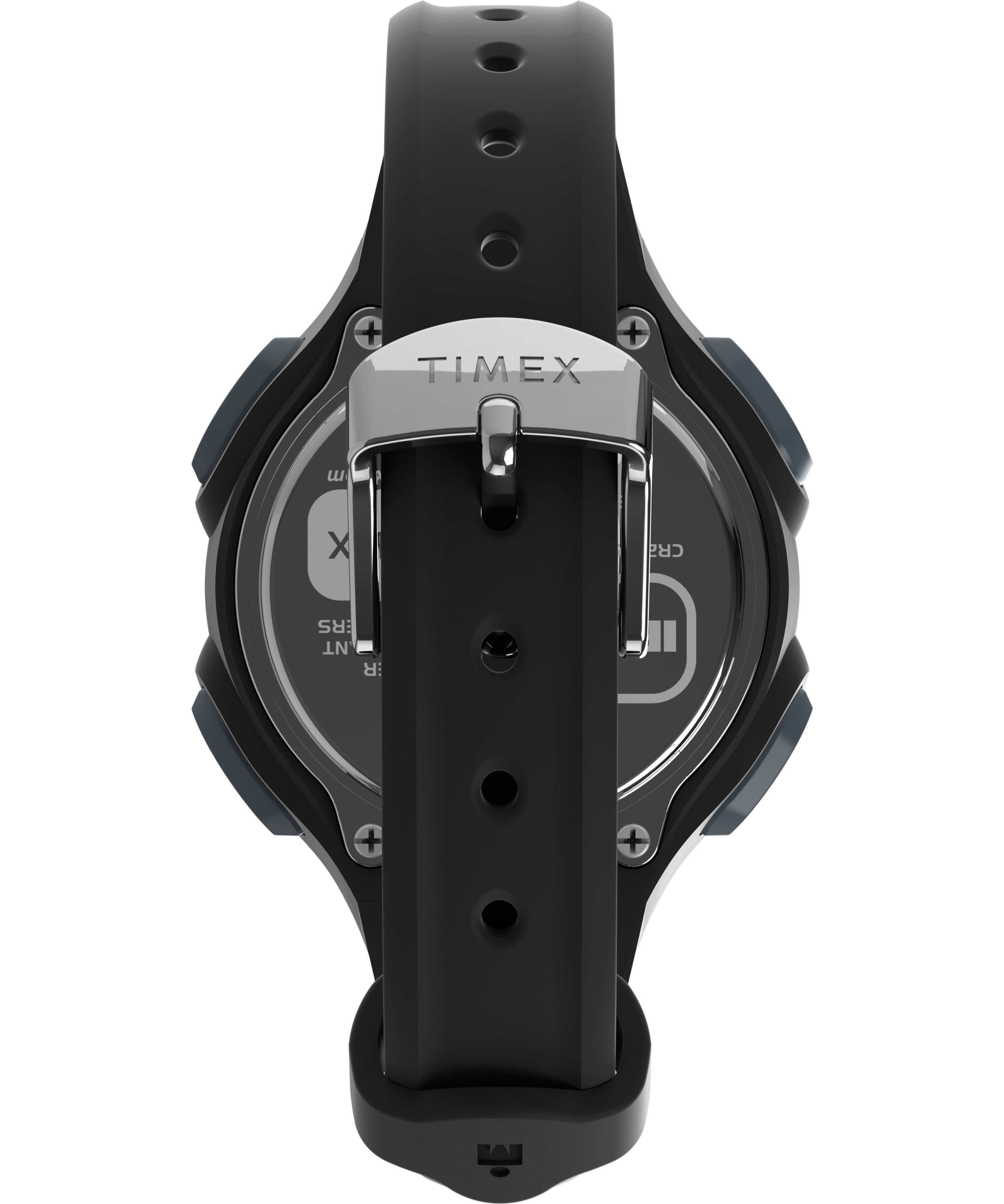 Timex Ironman Essential Dama Digital Correa Sil Negra Caja 34mm TW2W17300