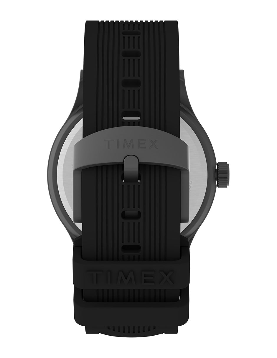 Timex Cab Expedition Scout Carat Verde Correa Sil Negra Caja 40mm TW4B30200