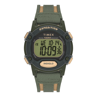 Timex Cab Expedition Cat 5 Verde Correa Nylon Caja 40mm TW4B30300