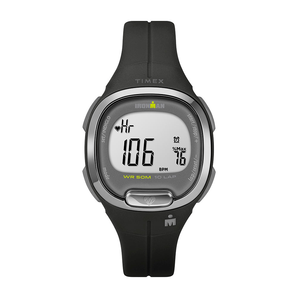 Timex Ironman Transit Dama Carat Digital Correa Resina Negra Caja Resina 33 mm TW5M40500