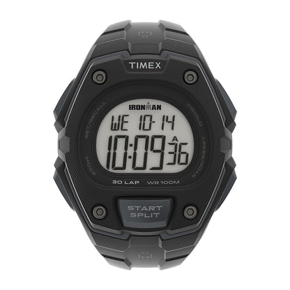 Timex Classic 30 Cab Carat Digital Correa Resina Negra Caja Resina 43 mm TW5M46100