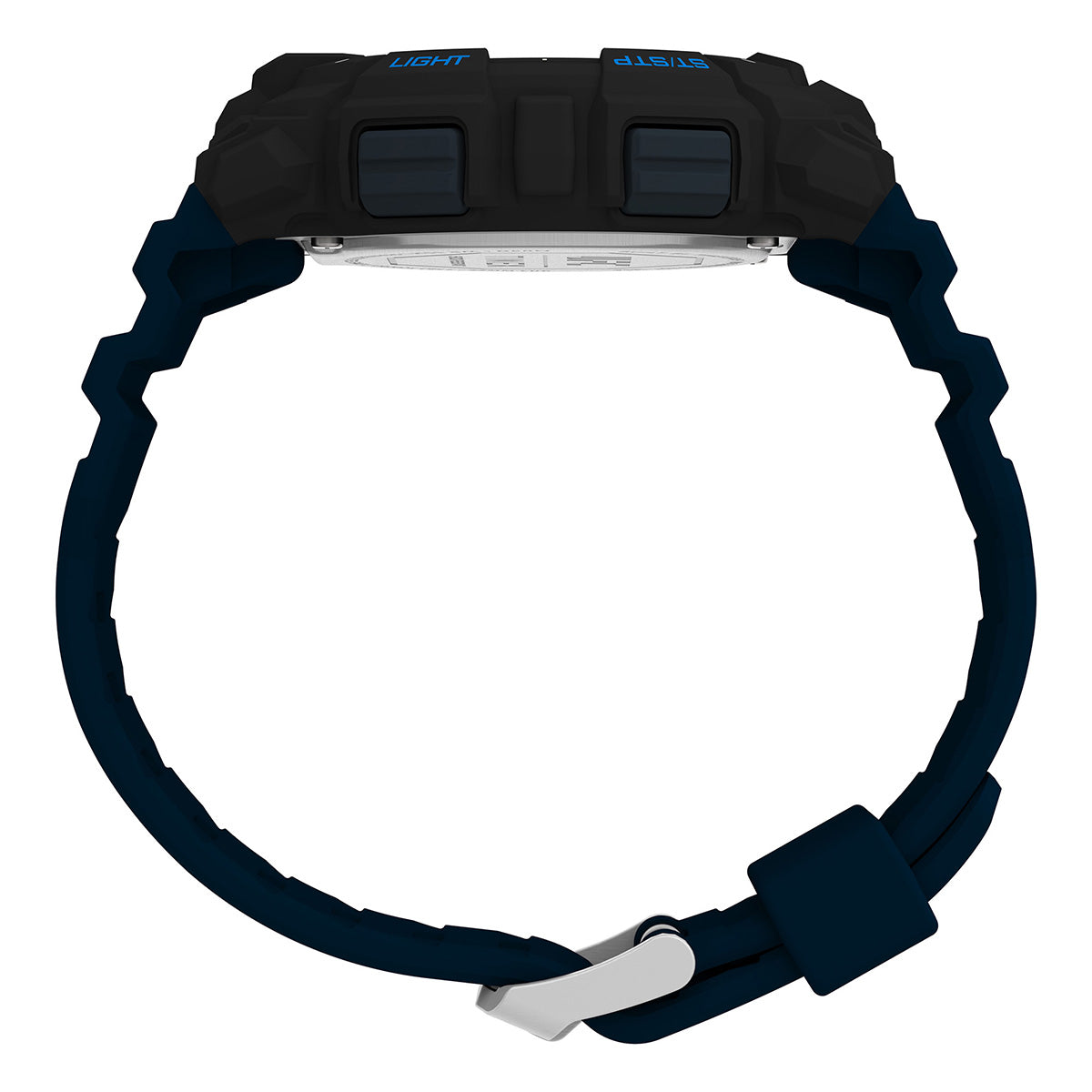 Timex Ufc Striker Digital Caja 50mm Corr Resina Azul TW5M53500