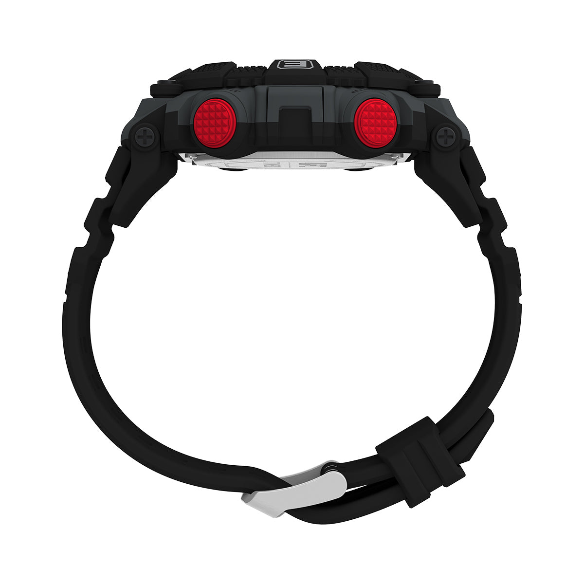 Timex Ufc Redemption Digital Caja 50mm Corr Resina Negra TW5M53700
