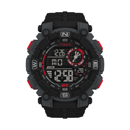 Timex Ufc Redemption Digital Caja 50mm Corr Resina Negra TW5M53700