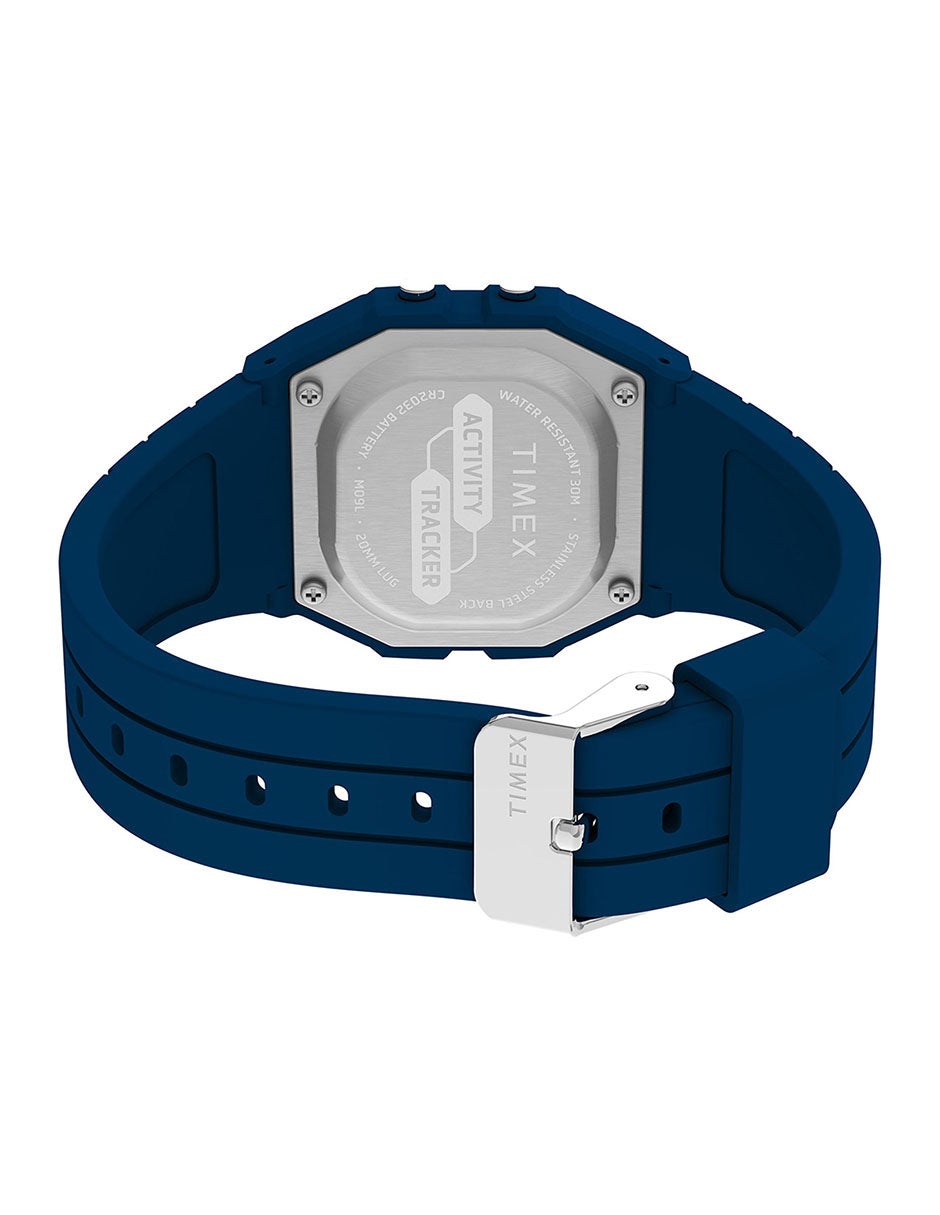 Timex Timex Activity &amp; Step Tracker Unisex Digital Carat Digital Corr Silicon Azul Caja Resina 40 mm TW5M55700
