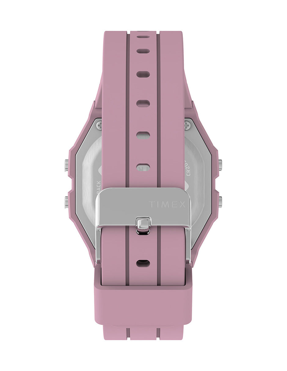 Timex Timex Activity & Step Tracker Unisex Digital Carat Digital Correa Silicon Rosa Caja Resina 40 mm TW5M55800