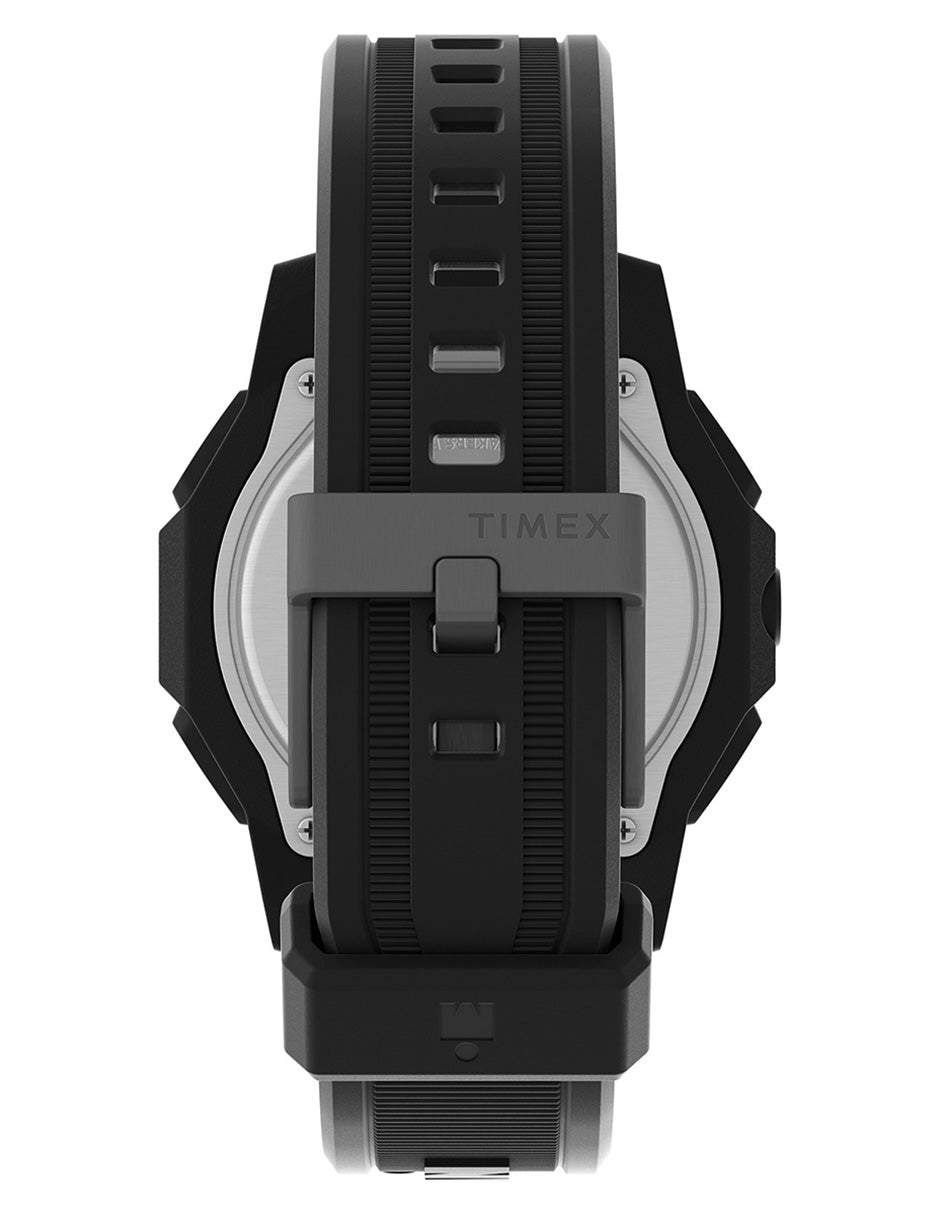 Timex Ironman Adrenaline Cab Digital Correa Sil Negra Caja 46.5mm TW5M57800