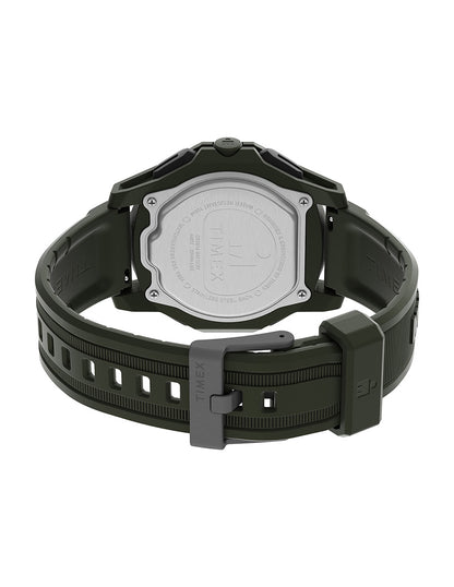 Timex Ironman Adrenaline Cab Digital Correa Sil Verde Caja 46.5mm TW5M58000