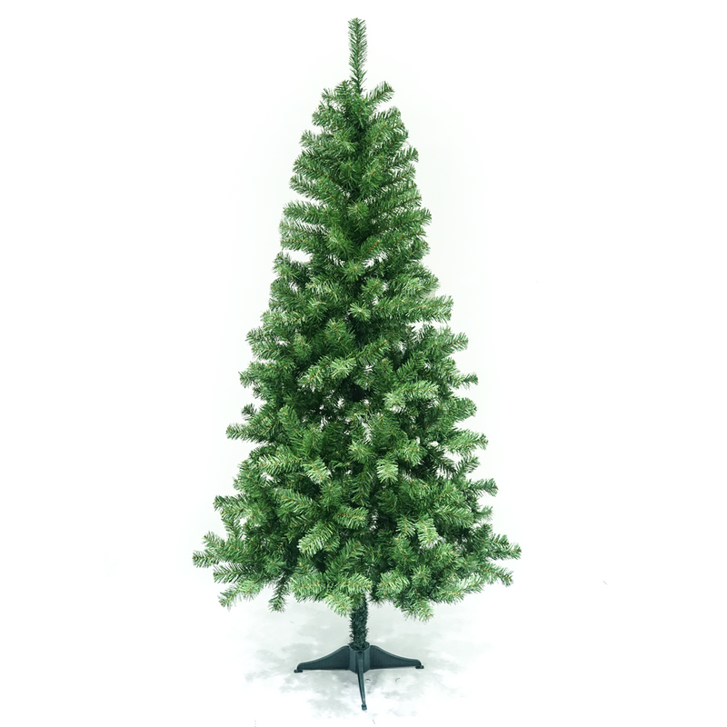 Arbol De Navidad Frondoso Artificial 2.10m con estuche y luces navideñas de regalo | Verde | EsoQuiero