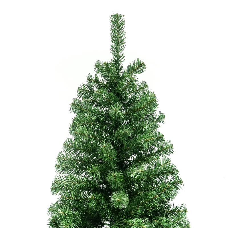 Arbol De Navidad Frondoso Artificial 2.10m con estuche y luces navideñas de regalo | Verde | EsoQuiero