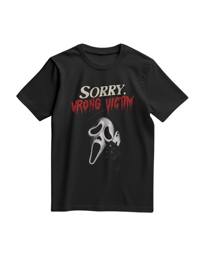 Playera Ghostface Scream Unisex Negra