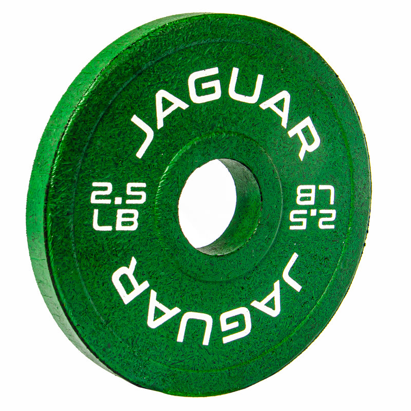 Jaguar Par De Discos Caucho Crossfit Gym 2.5 Lbs