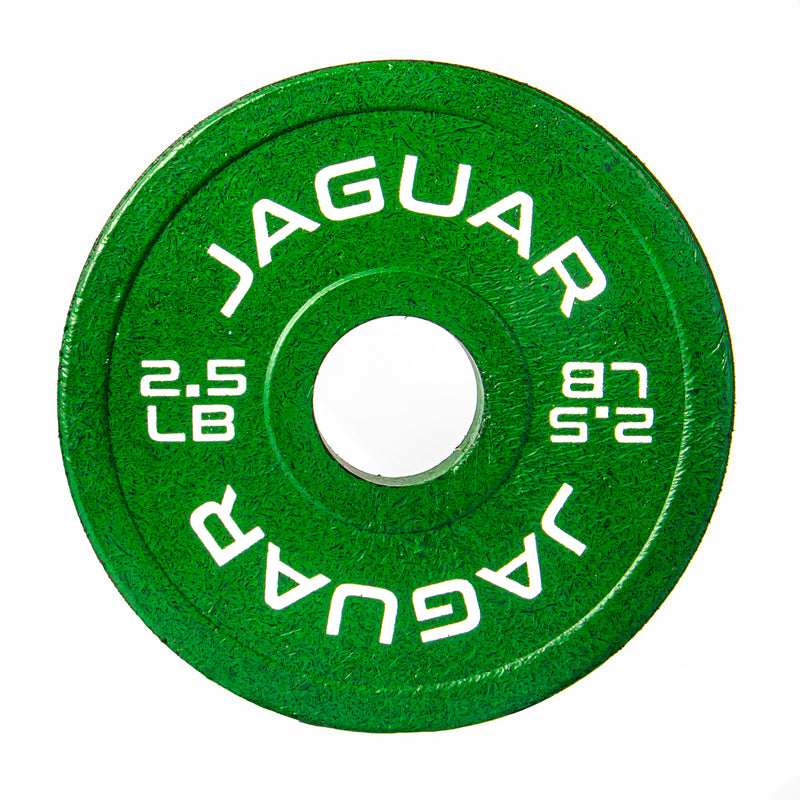 Jaguar Par De Discos Caucho Crossfit Gym 2.5 Lbs