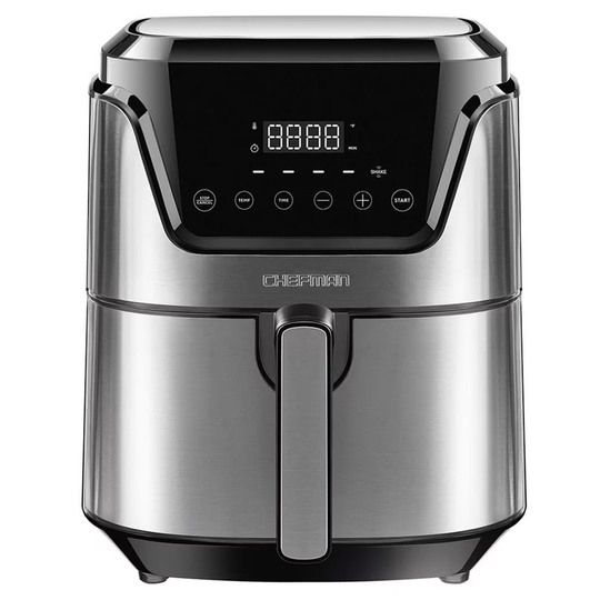 Freidora de Aire Chefman RJ38-SQ-45T Digital 4 Litros TurboFry