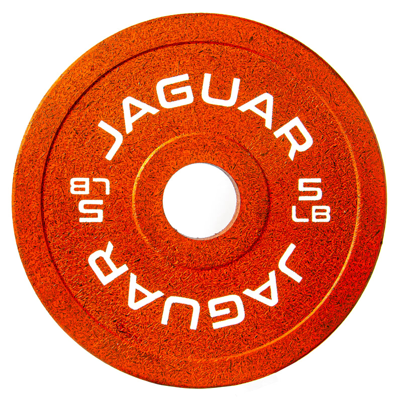 Jaguar Par De Discos Caucho Crossfit Gym 5 Lbs