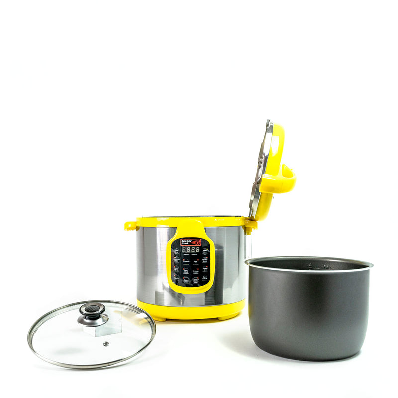 Olla de Presion Speedy Cook Multifuncional 6 en 1 5.7 Litros Amarillo