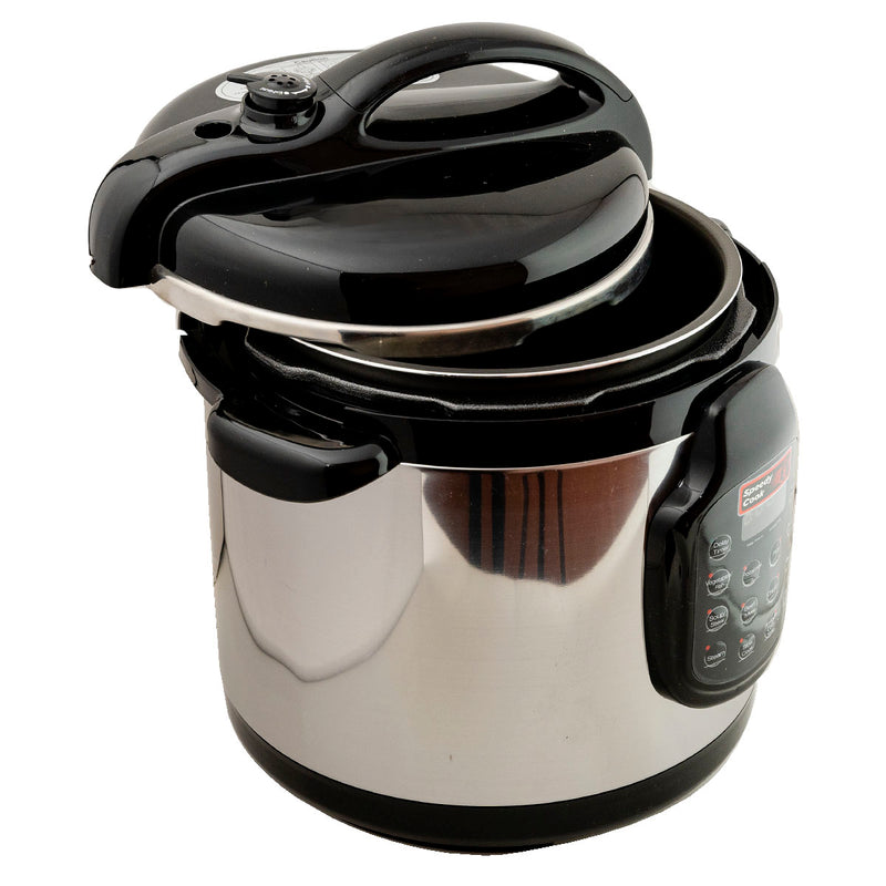 Olla de Presion Speedy Cook Multifuncional 6 en 1 5.7 Litros Negro