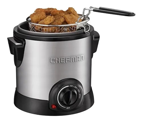 Freidora de Aceite Chefman RJ07-M-SS 1 Litros