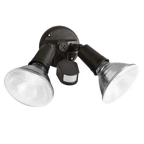 Lámpara de Seguridad Brinks 712W2 | 2 Focos De Movimiento | 110 grados